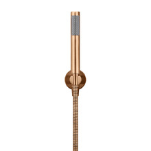 Round Single Function Hand-held Shower On Fixed Bracket